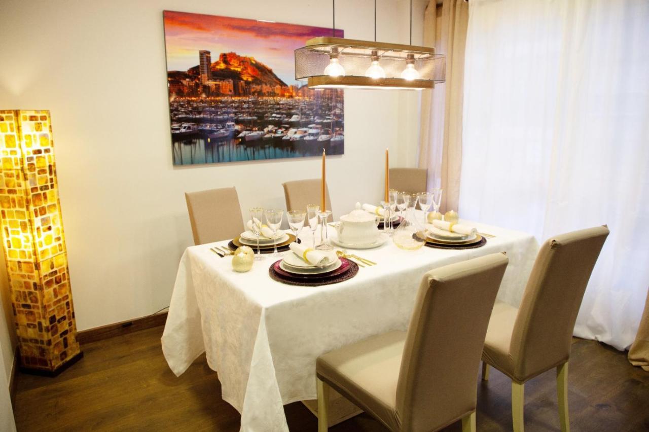 Luxury New Apartment City Centre & Beach, Alicante Buitenkant foto